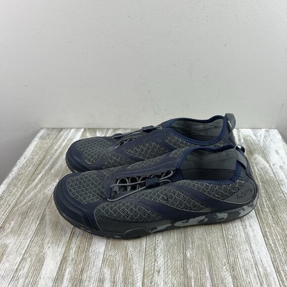 Olukai Eleu Trainer Water Shoes Mens 10 Blue Quick Dry Mesh Bungee 10284-26DE - Picture 12 of 16